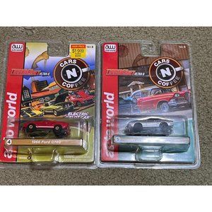 2 AW Xtraction Cars N Coffee 1968 Firebird & 1966 GT40 HO Slot Cars New 2022 Lot